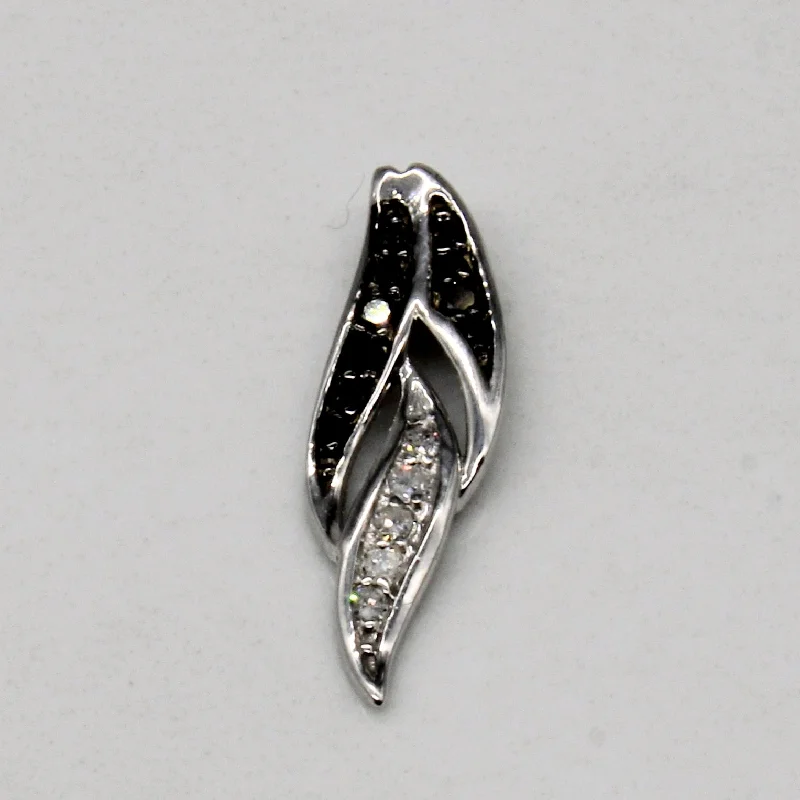 aquamarine and diamond wedding ring Black & Natural Diamond Pendant | 0.06ctw, 0.04ctw |
