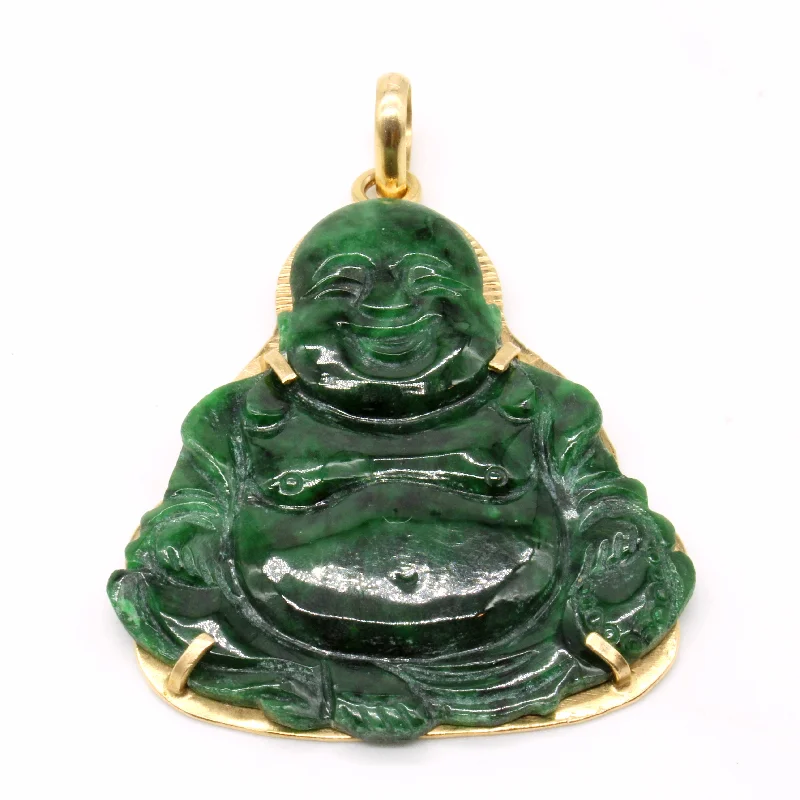 cubic zirconia stud earrings classic Carved Maw Sit Sit Jade Buddha Pendant | 60.00ct |