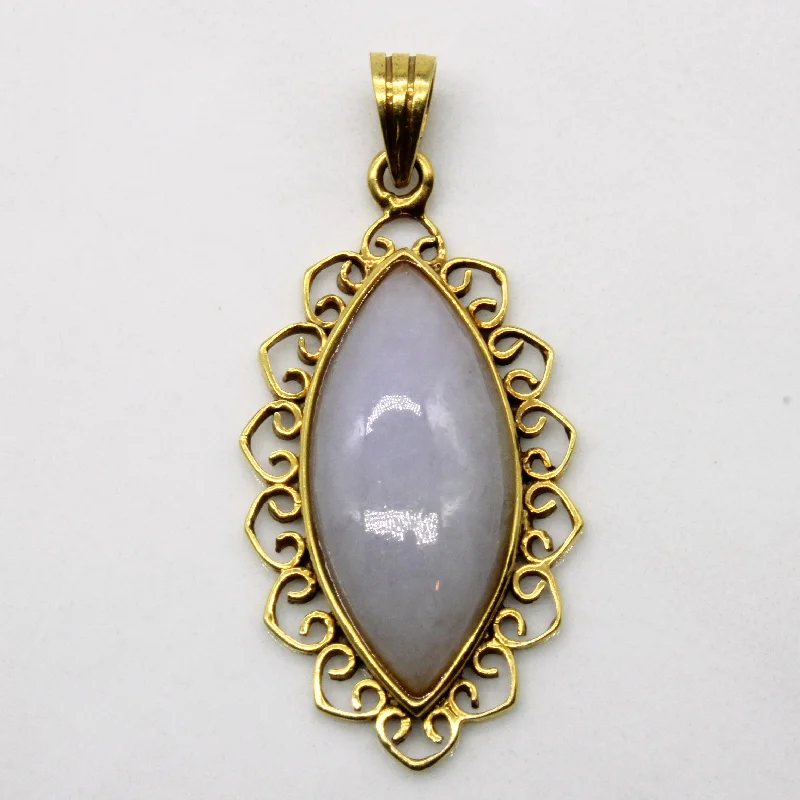 vintage sapphire necklace Ornate Lavender Jadeite Pendant | 6.80ct |
