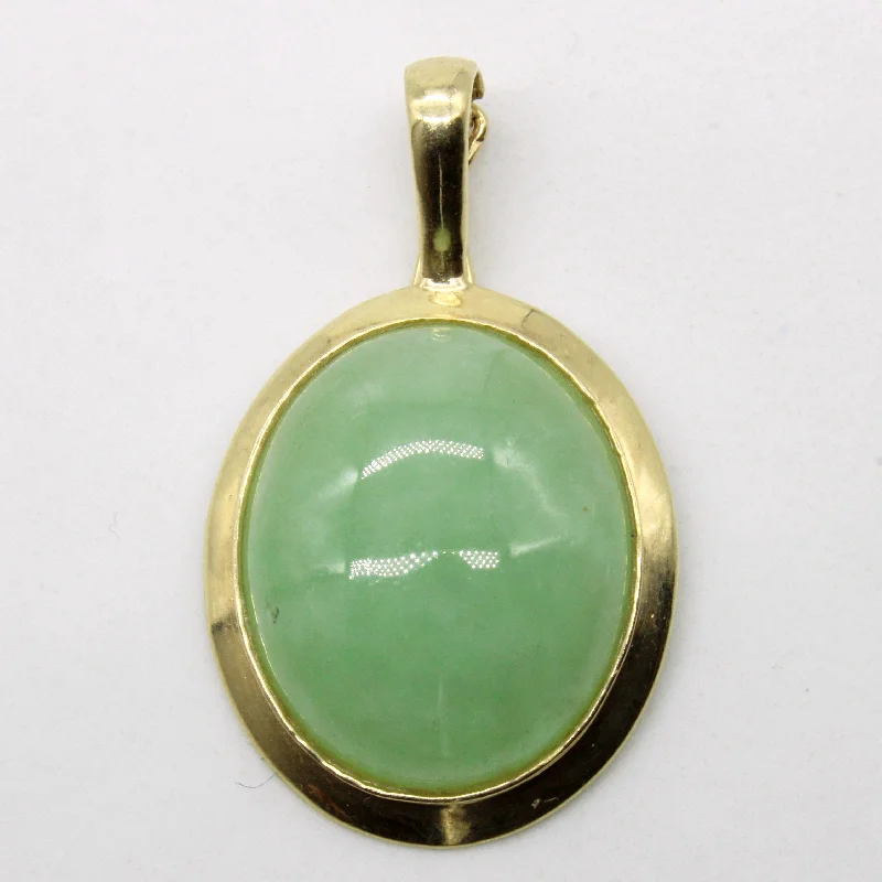 layered gold coin pendant necklace Jadeite Pendant | 10.80ct |