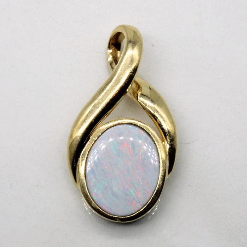 gold daisy stud earrings Opal Doublet Pendant | 1.50ct |