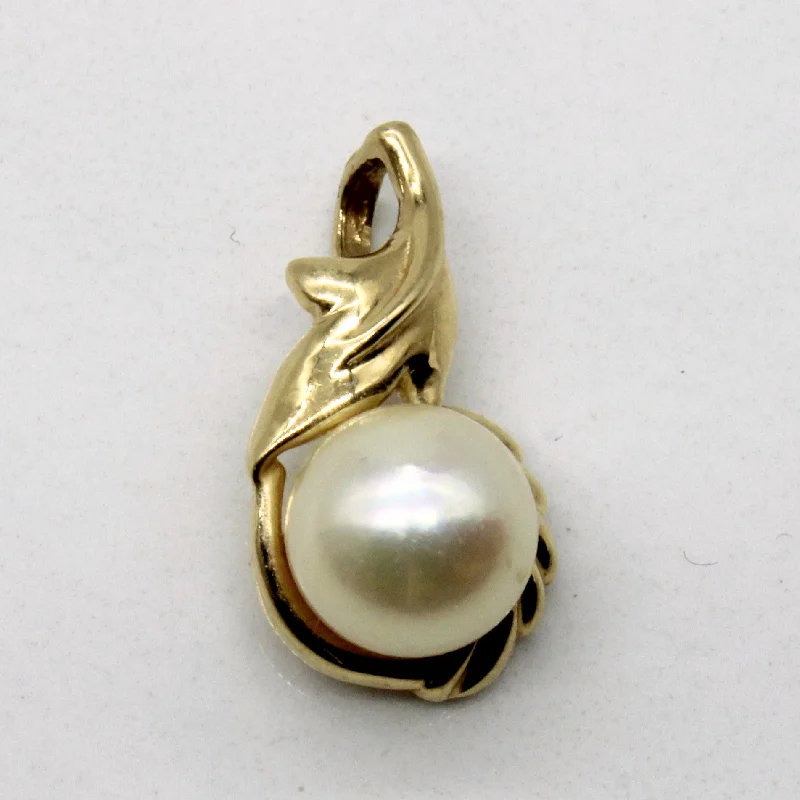 sapphire princess cut ring Ornate Pearl Pendant