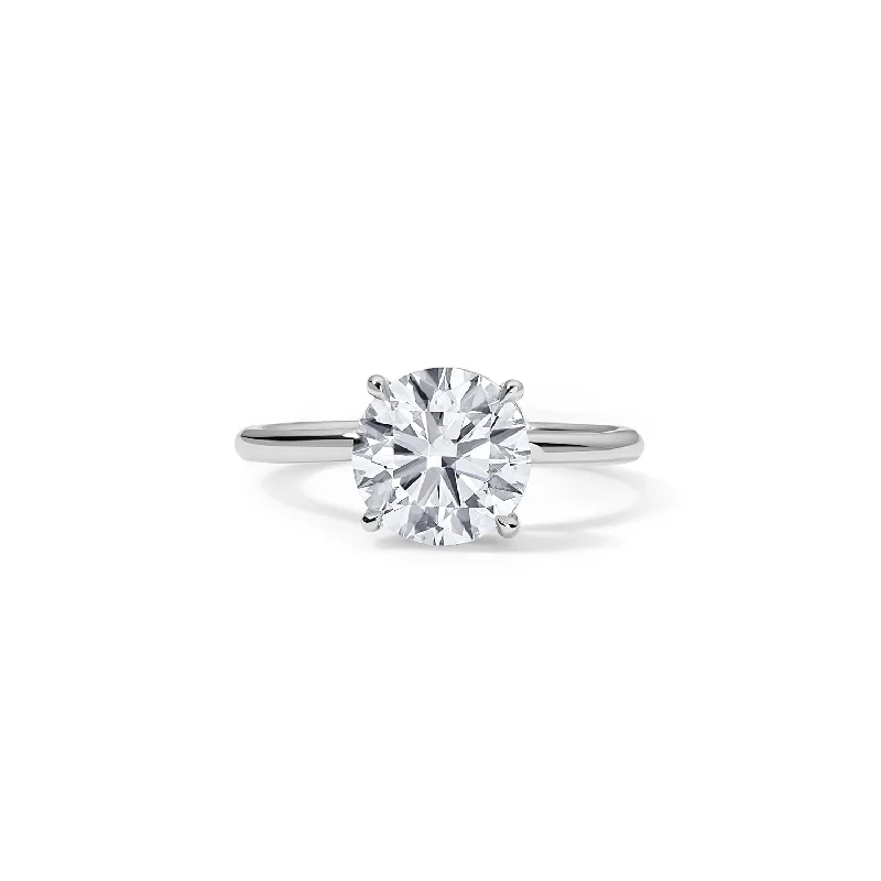 2.11CT Round Brilliant Cut Engagement Ring