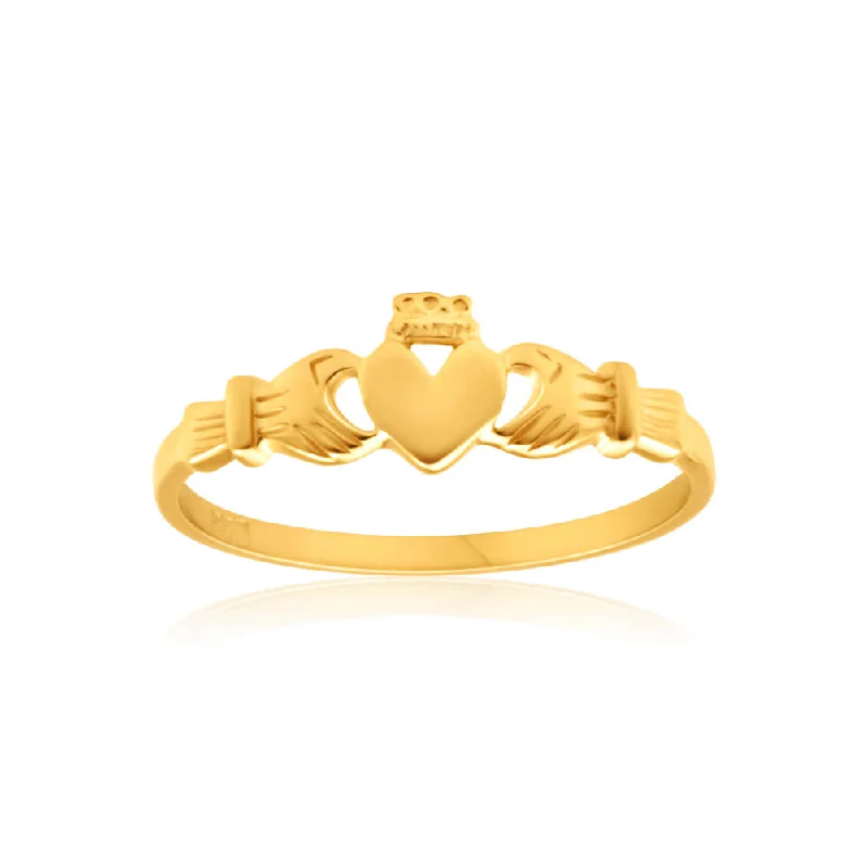 oval cut engagement ring platinum 9ct Dazzling Yellow Gold Ring