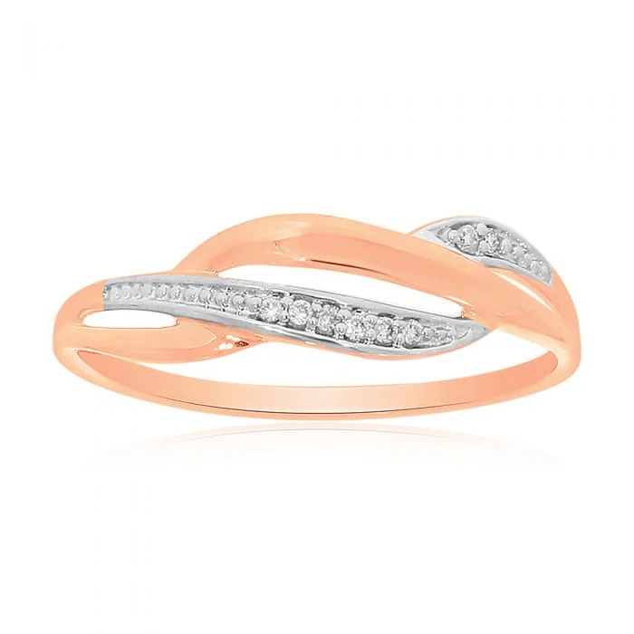 men’s rugged leather bracelet 9ct Rose Gold Diamond Ring with 8 Brilliant Diamonds men’s rugged leather bracelet 9ct Rose Gold Diamond Ring with 8 Brilliant Diamonds