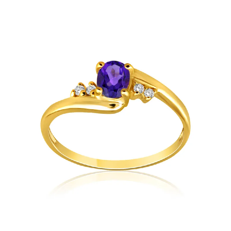 butterfly charm bracelet delicate 9ct Yellow Gold Amethyst + Cubic Zirconia Swirl Ring butterfly charm bracelet delicate 9ct Yellow Gold Amethyst + Cubic Zirconia Swirl Ring