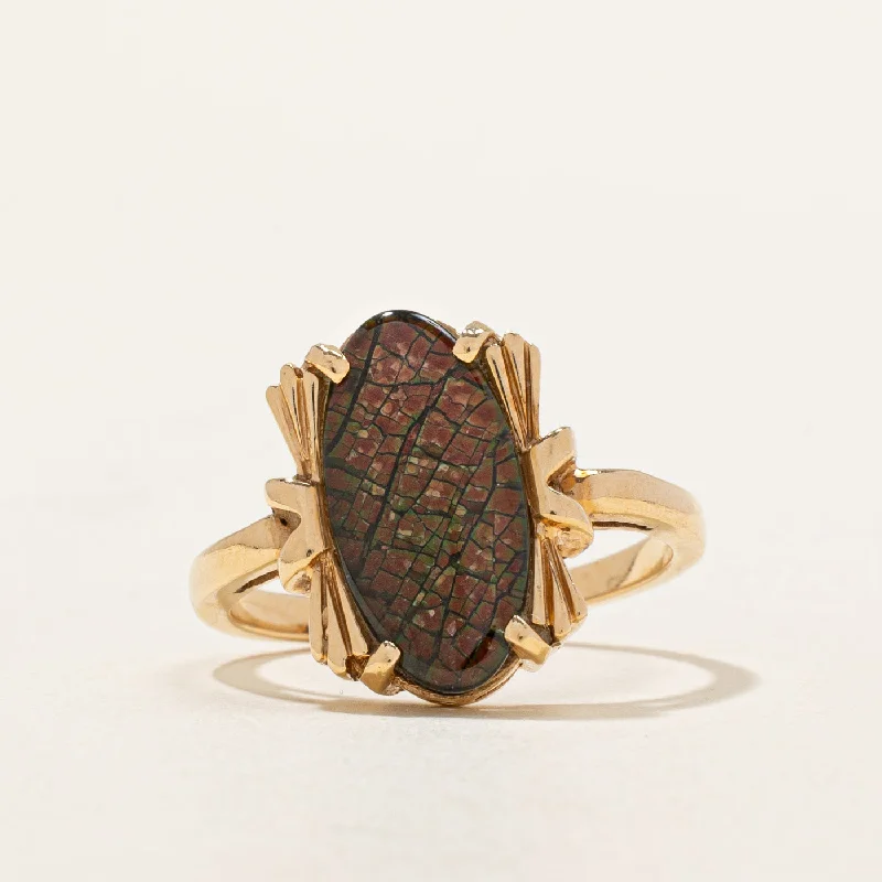 Ammolite Ring | 2.25ct | SZ 8 |