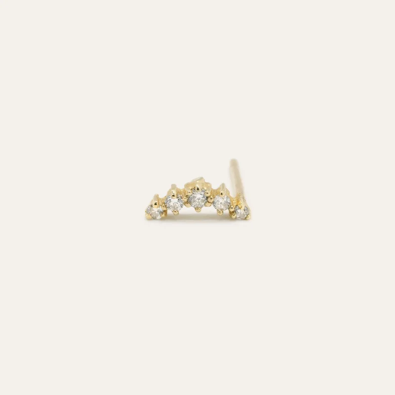 sterling silver infinity loop ring Ballerina Earring | Wholesale