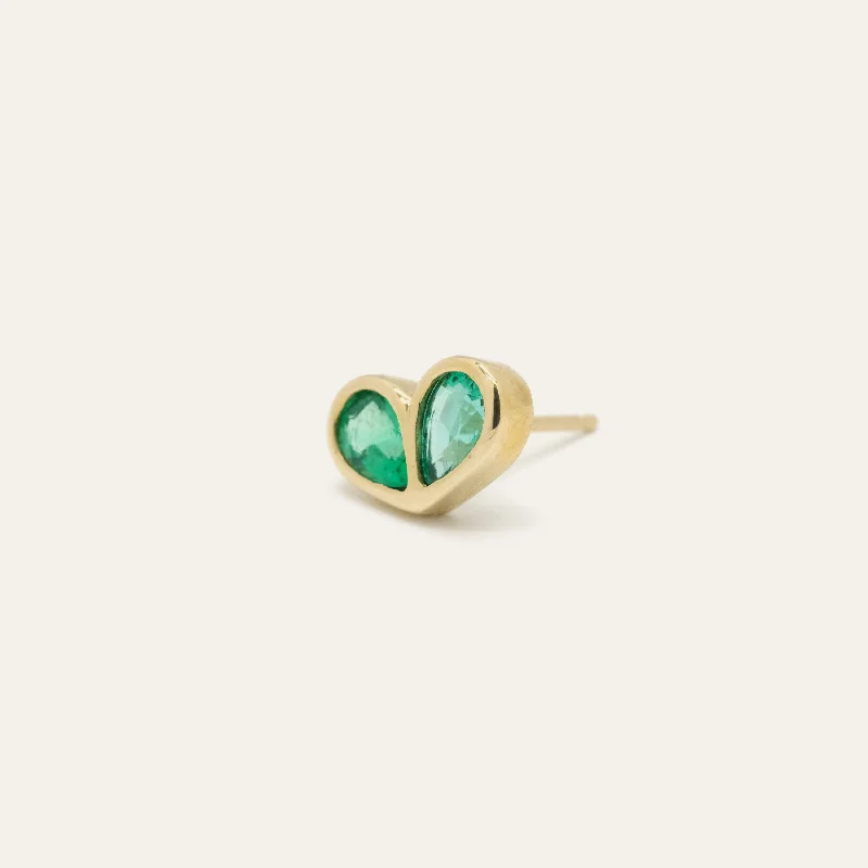 simple gold stacking rings Charlotte Earring