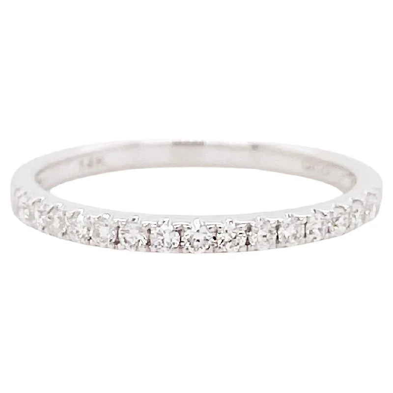 oval blue sapphire ring Diamond Stackable Ring