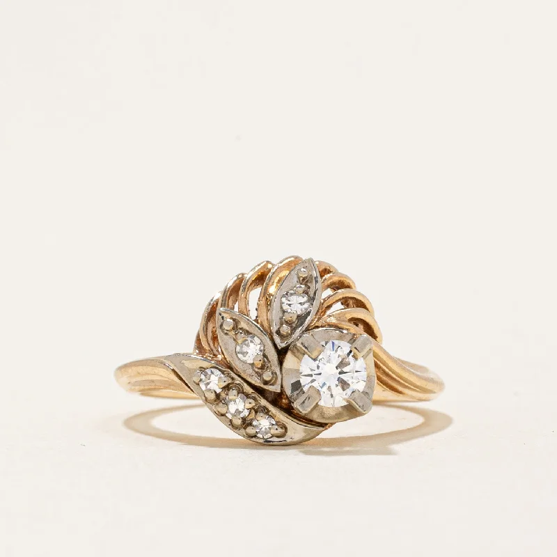 Diamond Cocktail Ring | 0.24ctw | SZ 4.25 |