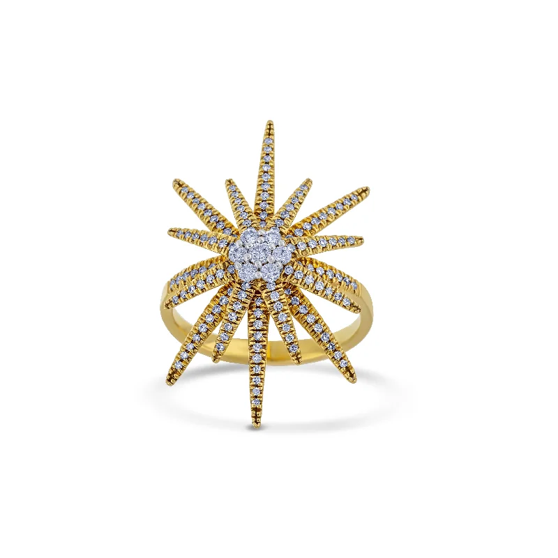 Fireworks Diamond Ring