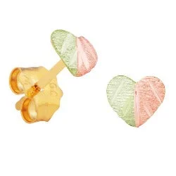 Gold Heart Earrings