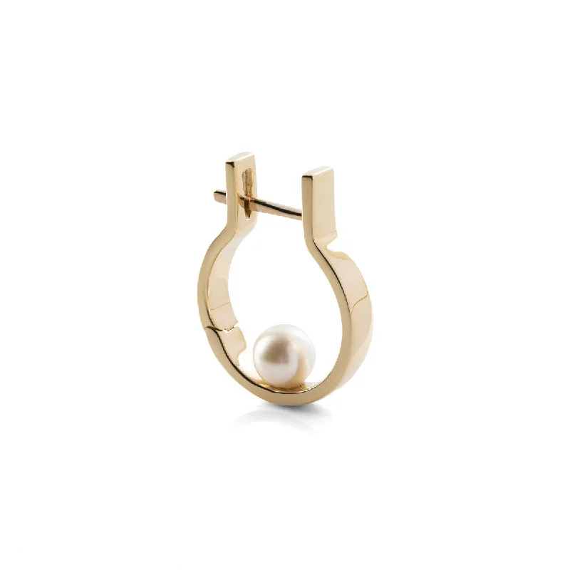 "Industria" Pearl Earring 3mm