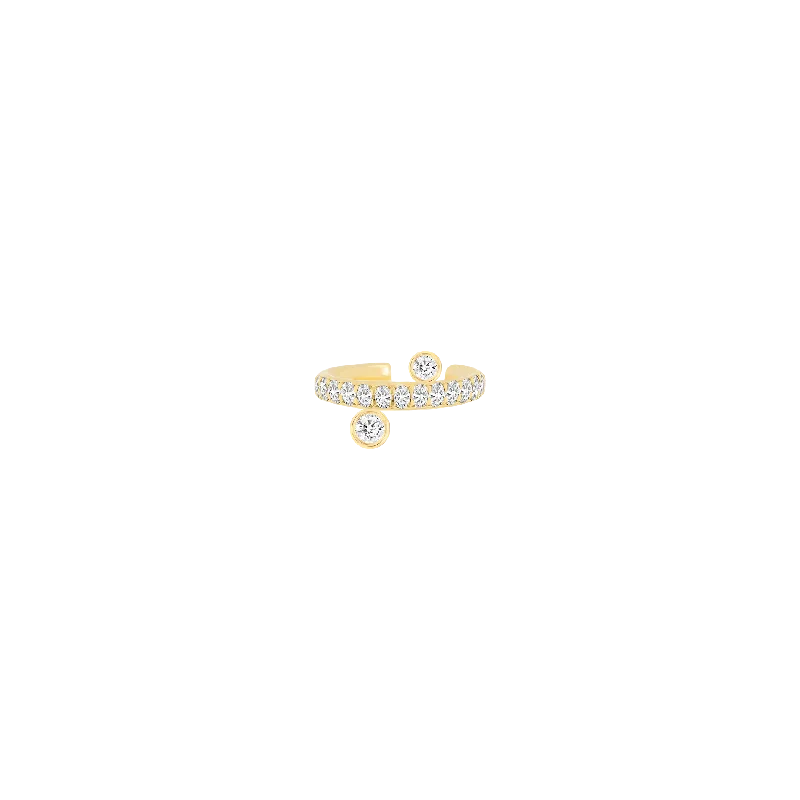 celestial meteor shower earrings Luminate Ear Cuff