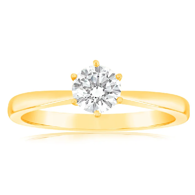 sterling silver infinity bracelet Luminesce Lab Grown 1/2 Carat Diamond Solitaire Ring set in 14ct Yellow Gold sterling silver infinity bracelet Luminesce Lab Grown 1/2 Carat Diamond Solitaire Ring set in 14ct Yellow Gold