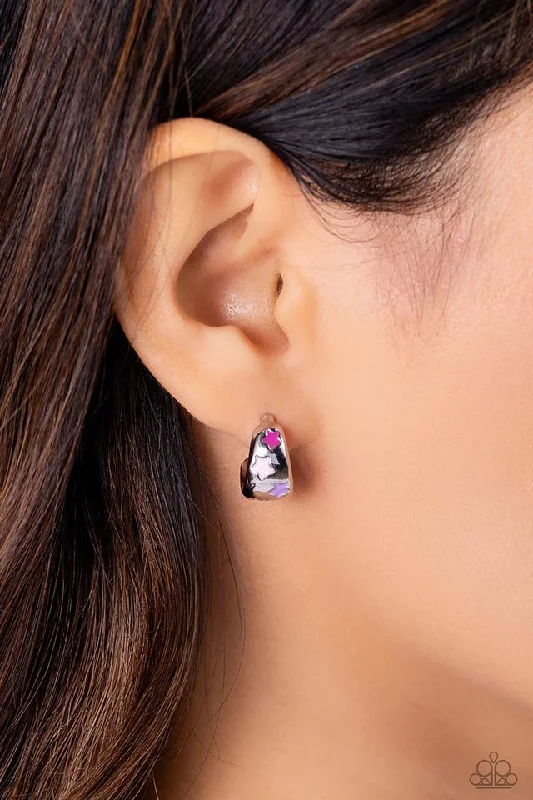 elegant pearl bridal set Paparazzi Earring ~ SCOUTING Stars - Pink