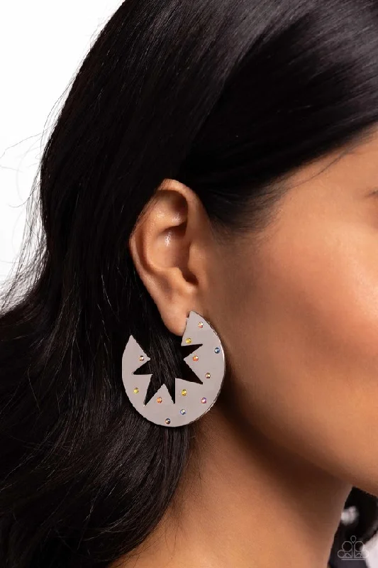 handmade leather ring Paparazzi Earring ~ Starry Sensation - Multi