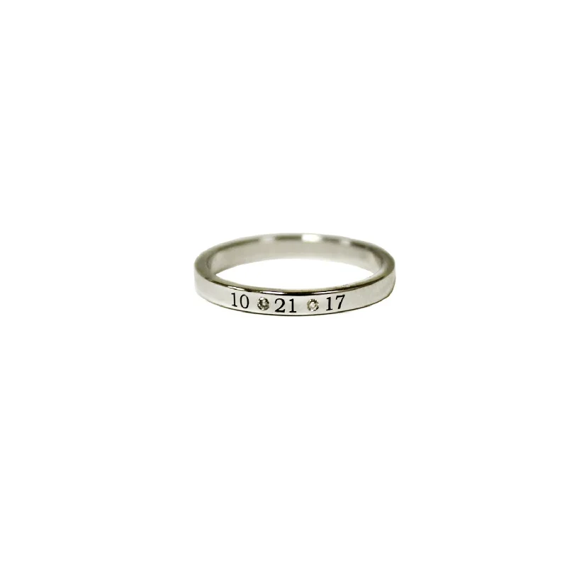 Personalized Gold Band