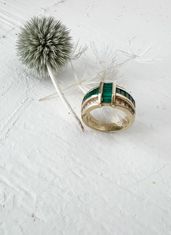 Preloved 14k Emerald Ring JD