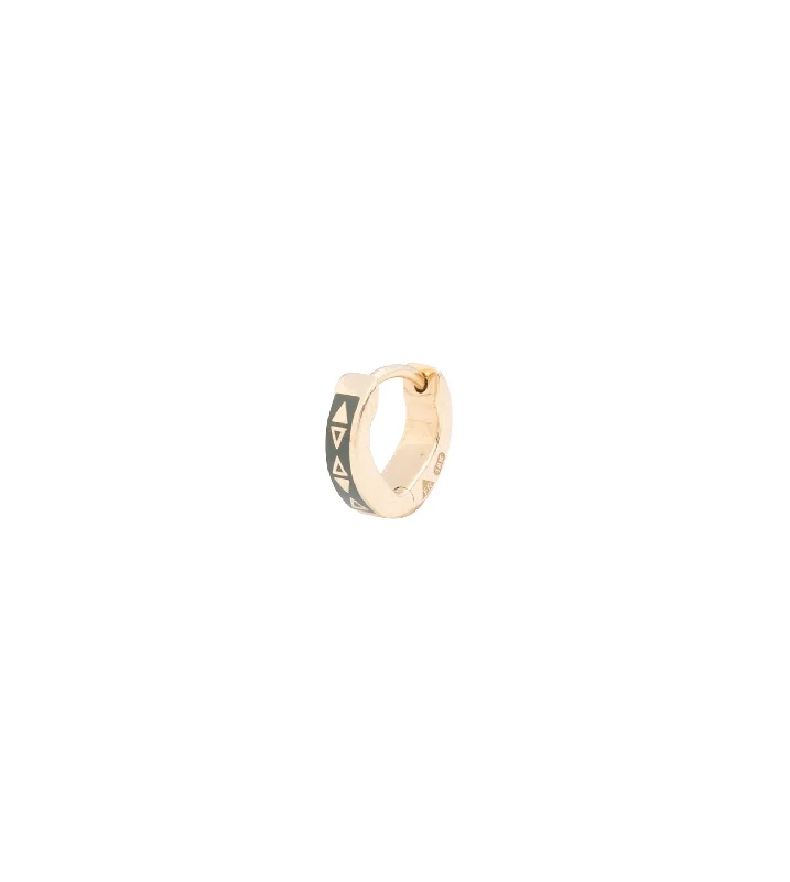 adjustable silver cuff bracelet Protection : Tenet Huggie Earring