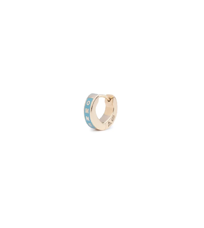 minimalist pearl pendant necklace Reverie : Tenet Huggie Earring