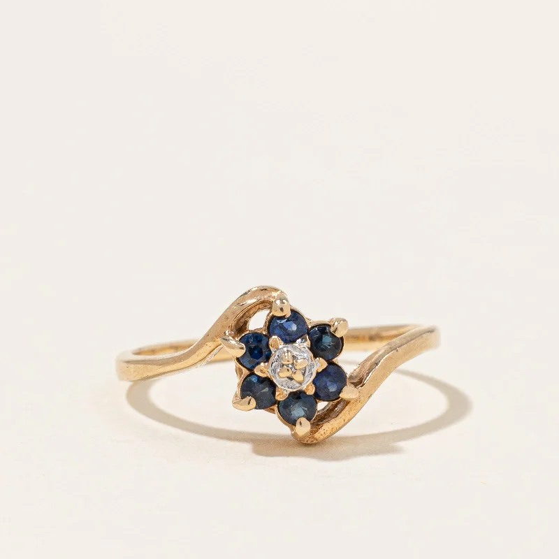 Sapphire & Diamond Ring | 0.15ctw, 0.005ct | SZ 5.25 |