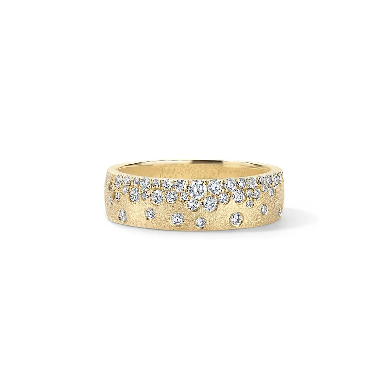 Scattered Diamond Thin Cigar Band