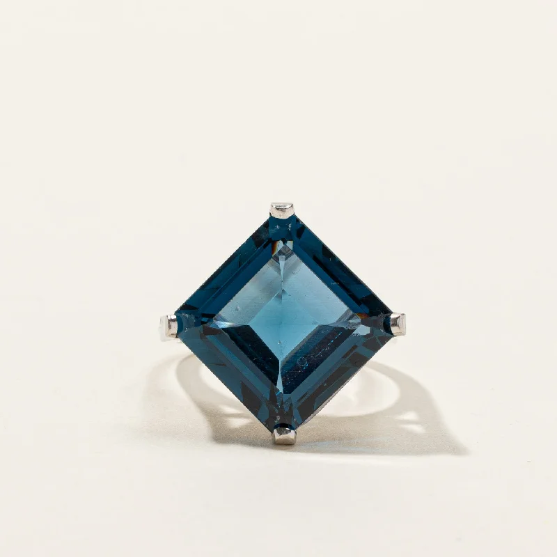 Synthetic Spinel Cocktail Ring | 13.00ct | SZ 6.75 |