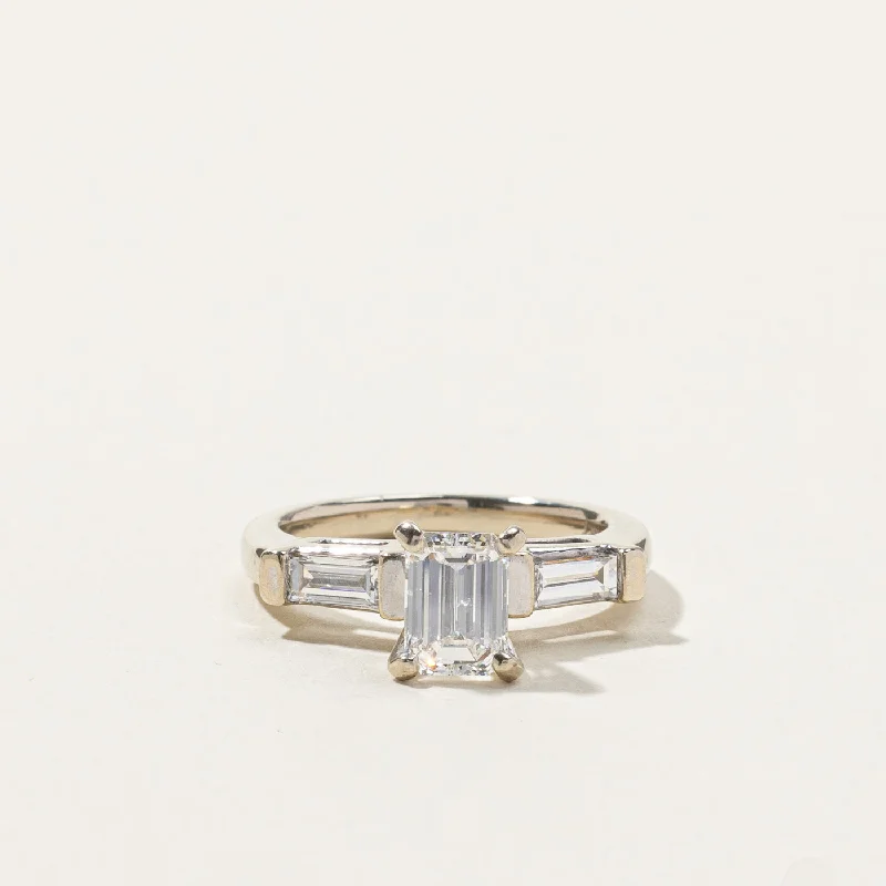 Three Stone Diamond Ring | 1.41ctw | SZ 3.75 |