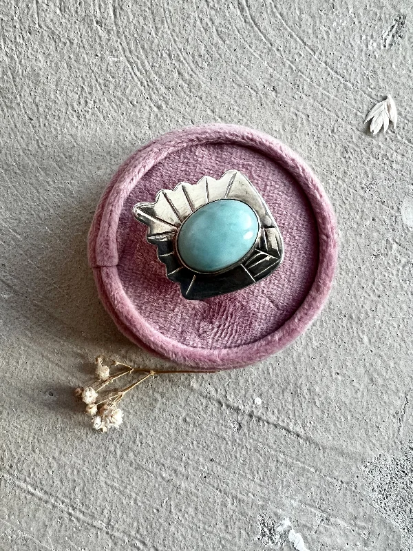 Vintage Larimar Ring