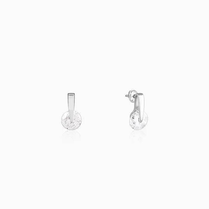 Zircon Twirl Earring