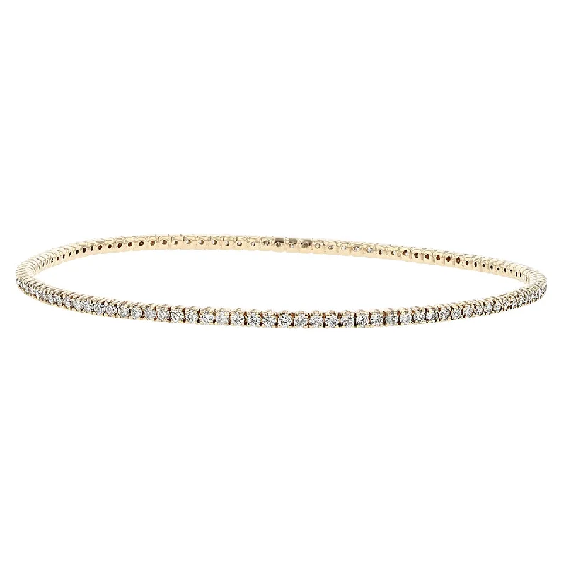 celestial moon and star necklace 14K Rose Gold Diamond 2.30-Carat Tennis Bracelet