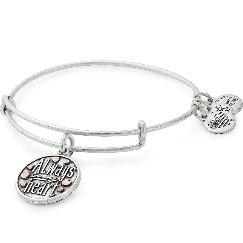 opal and gold earrings 'Always in My Heart' Charm Bangle