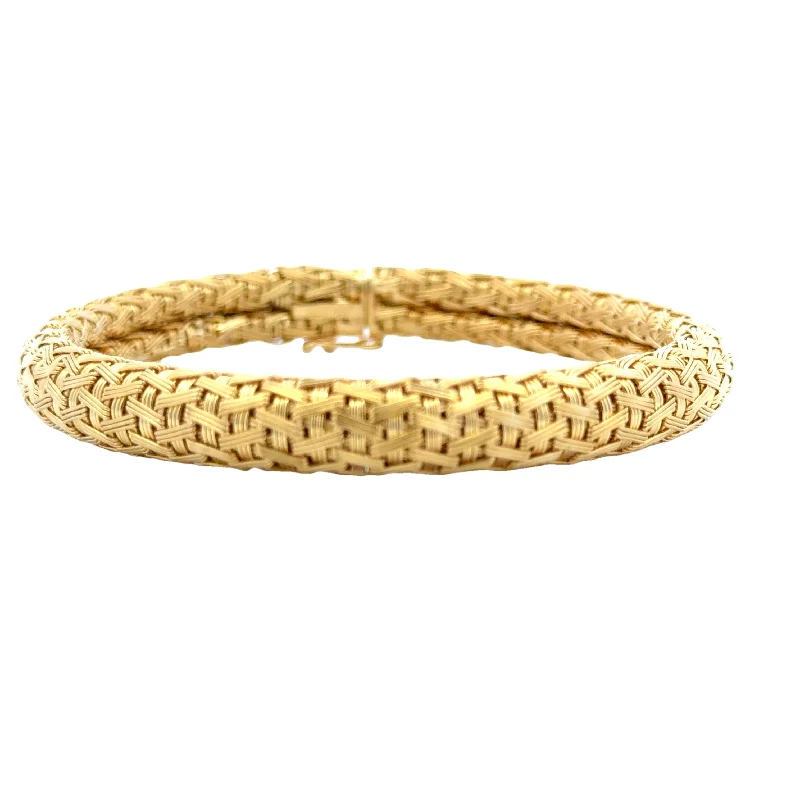 Antique Woven Golod Bracelet