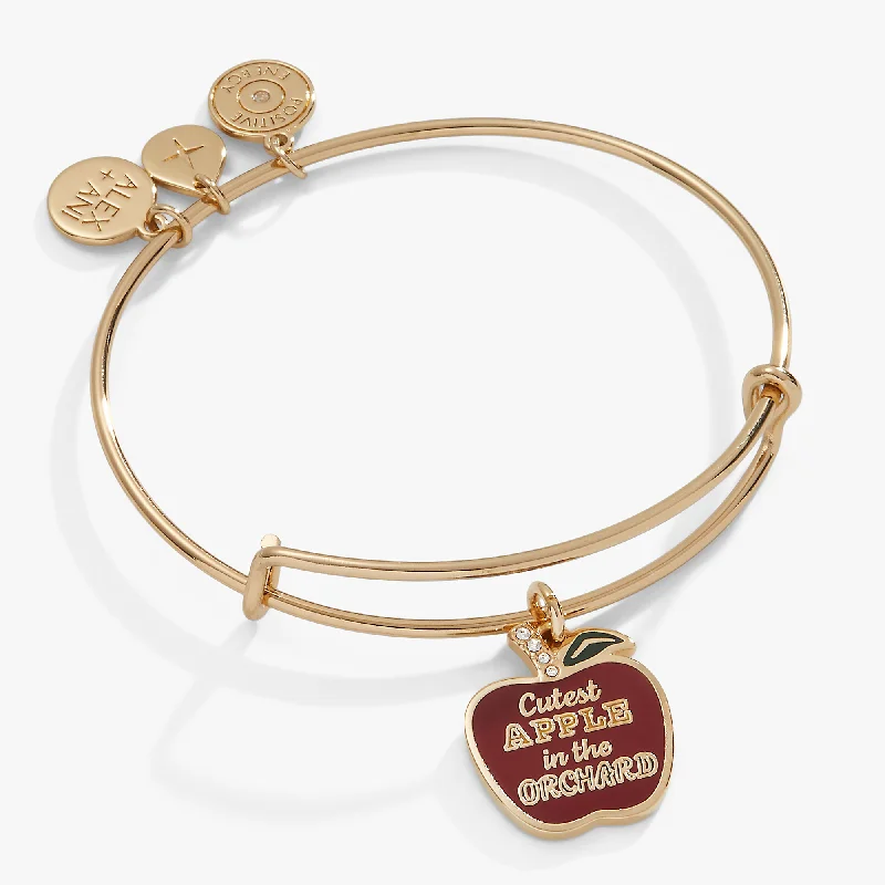 Apple Orchard Charm Bangle