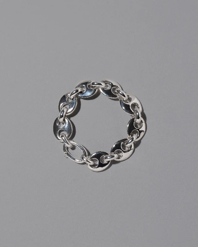 boho gold leaf ring Bedrock Bracelet - Sterling Silver