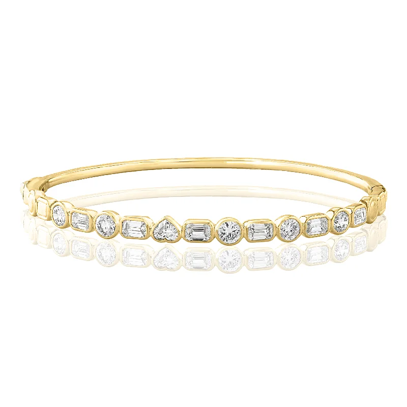 Diamond Bangle Bracelet