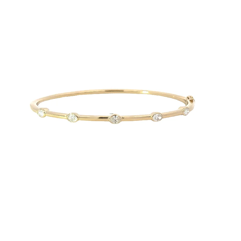 Diamond Bangle Bracelet