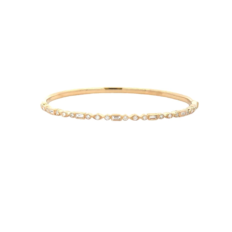 Diamond Bangle Bracelet