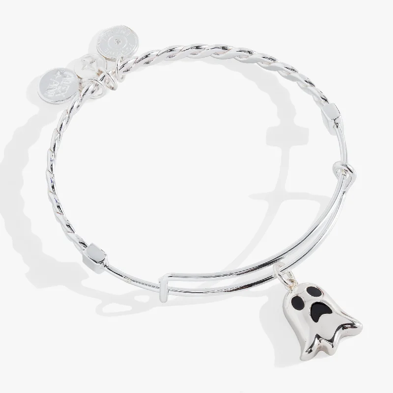 silver moon and star pendant Ghost here for the Boos Textured Bangle