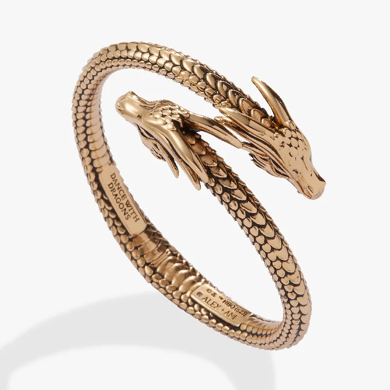 silver infinity symbol bracelet HOUSE OF THE DRAGON™ Cuff Bracelet