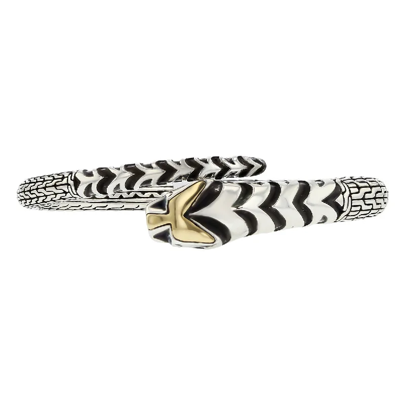 dainty rose gold anklet John Hardy Legends Macan Bracelet with Topaz Eyes