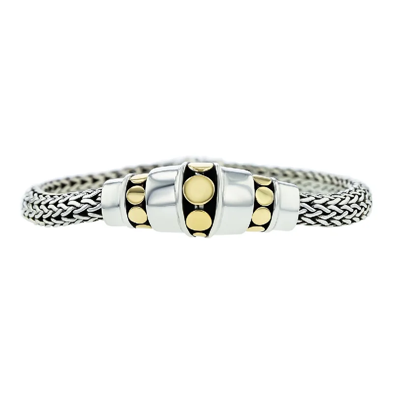 dainty gold chain ring John Hardy Sterling Silver Dot Station Bracelet