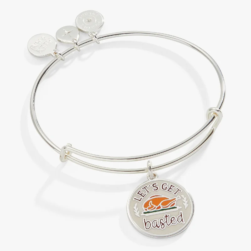 Let's Get Basted Thanksgiving Charm Bangle