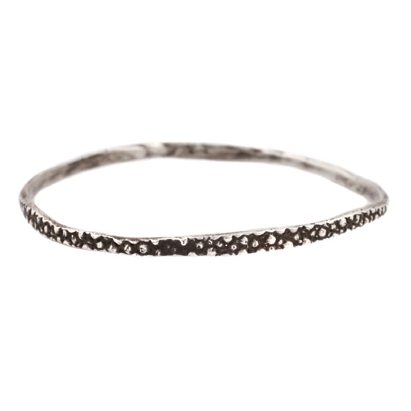 Silver Stingray Bangle