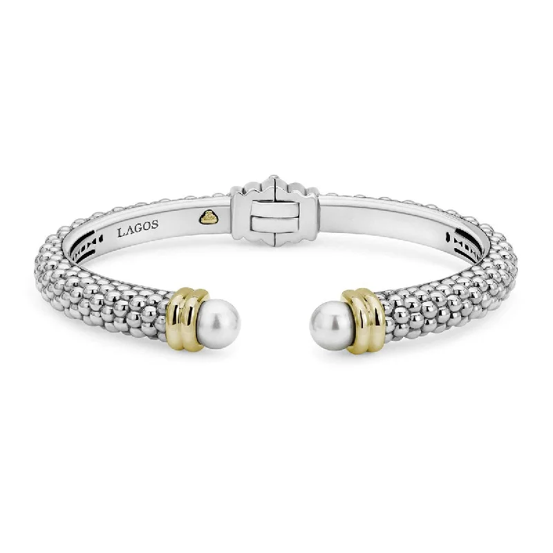 custom initial pendant necklace Pearl Cuff Bracelet
