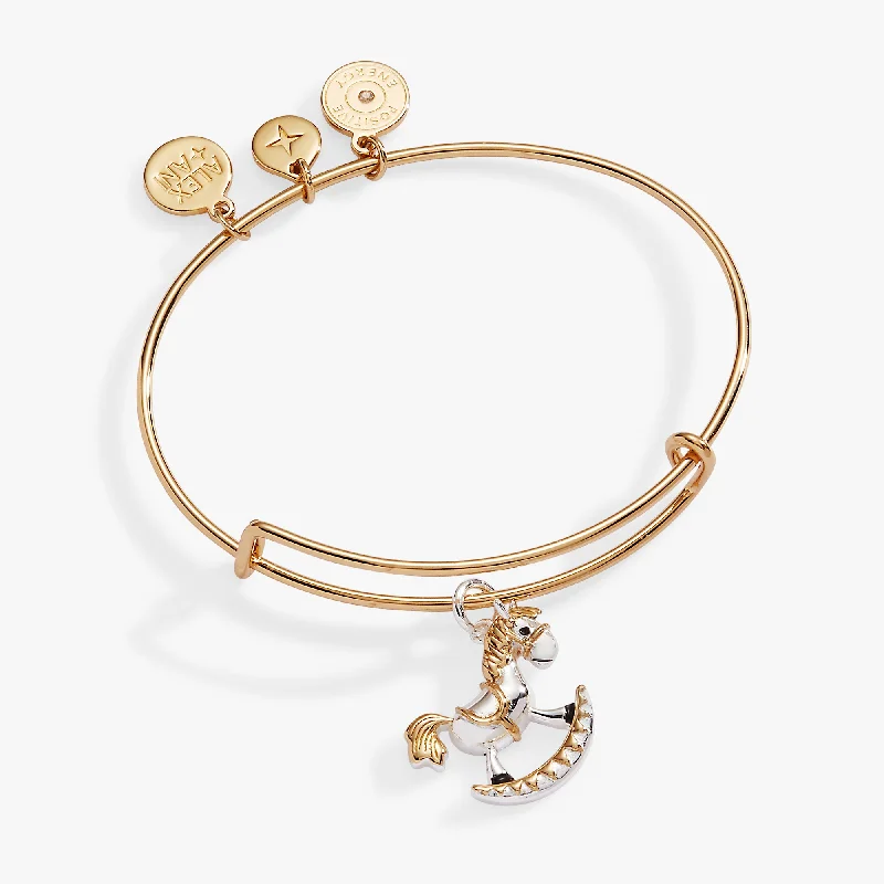 cubic zirconia stud earrings classic Rocking Horse Bangle