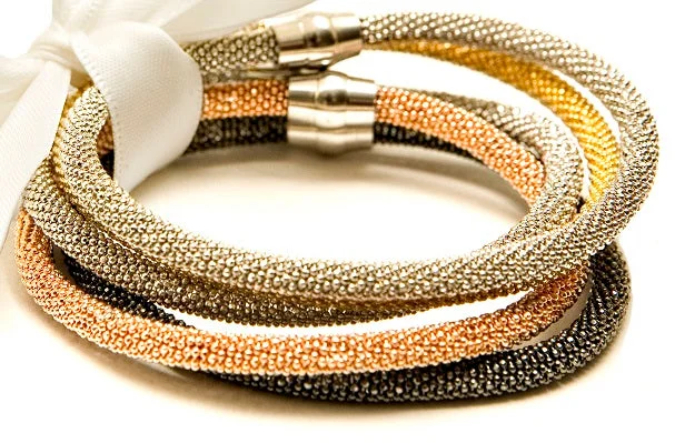 vintage diamond pendant necklace Silver Amore Magnetic Bracelet