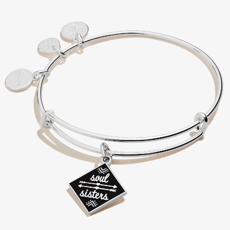 chunky gold chain necklace Soul Sisters Charm Bangle, Color